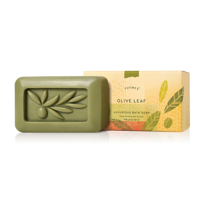 Thymes Olive Leaf Bar Soap