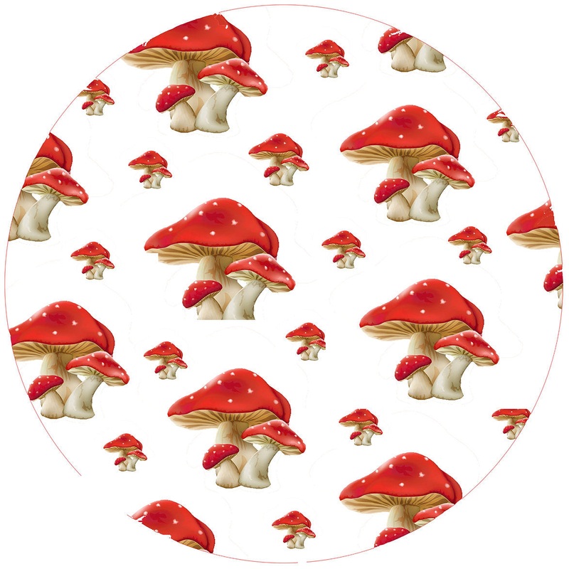 Andreas Silicone Jar Opener -  Mushrooms