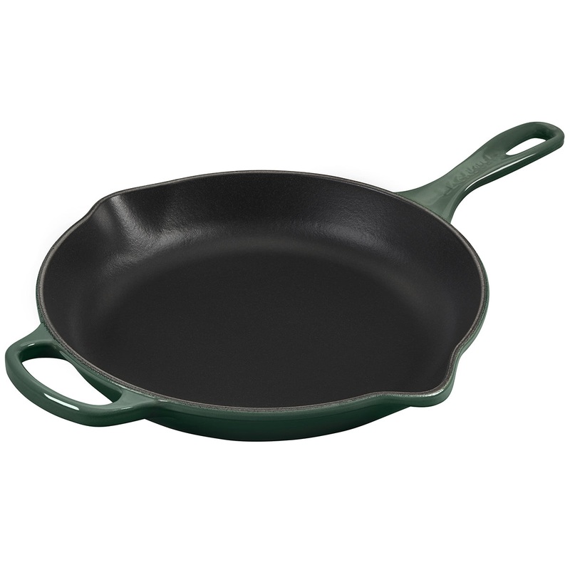 Le Creuset Enameled Cast Iron Signature Artichaut 10 1/4" Skillet