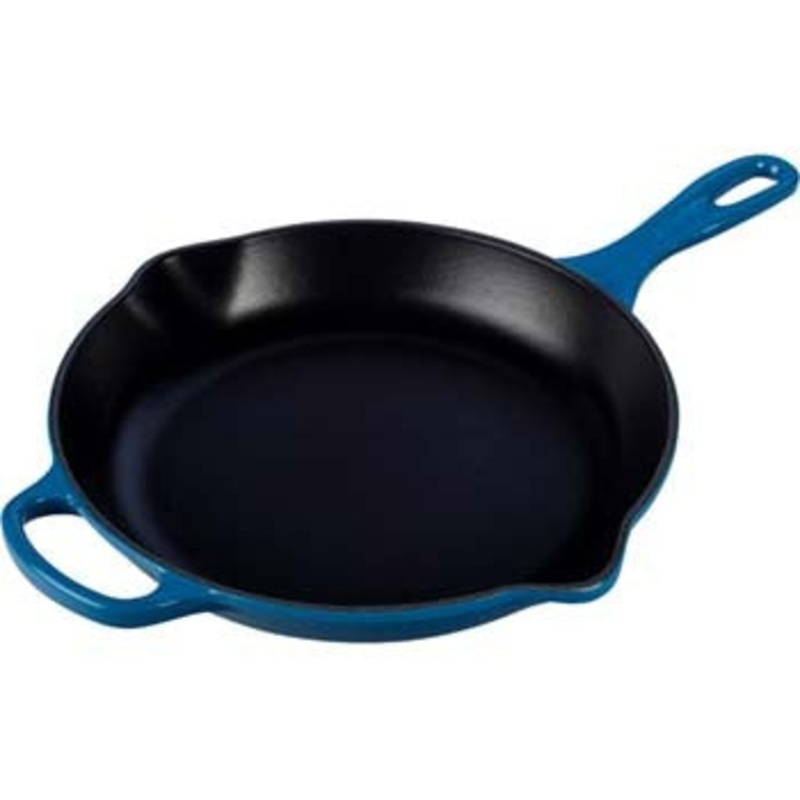 Le Creuset Enameled Cast Iron Signature Marseille 10 1/4" Skillet