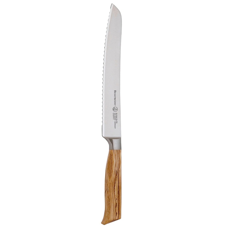 Messermeister Oliva Elite Forged 9" Scalloped Bread Knife