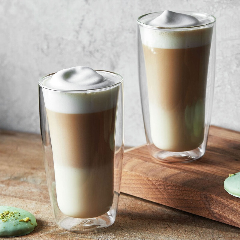 Henckels Cafe Roma 2 Piece Latte Glass Set