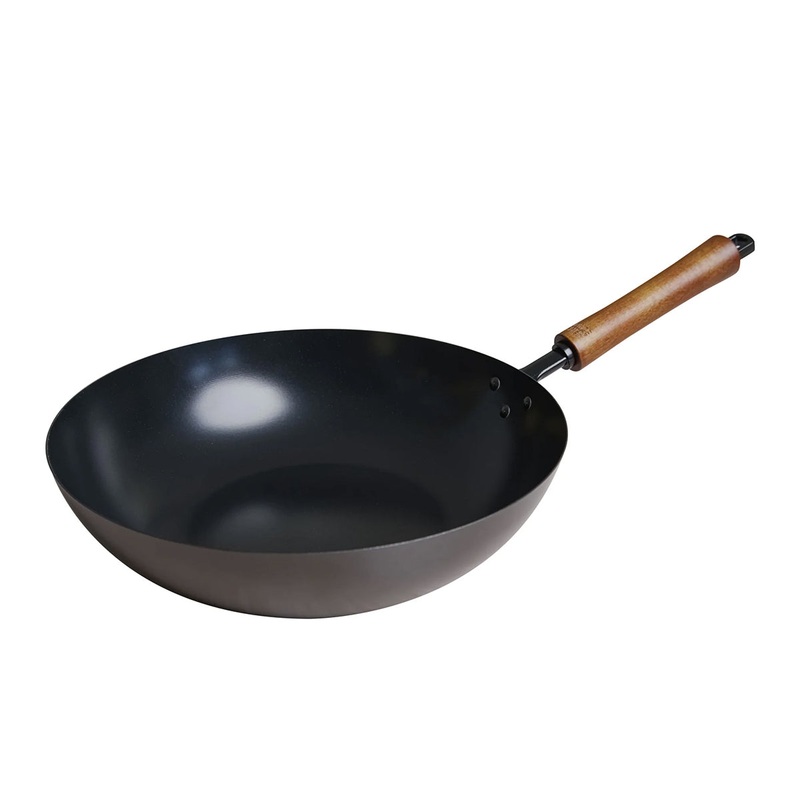 Joyce Chen Classic Series 12" Carbon Steel Ceramic Nonstick Stir Fry Pan