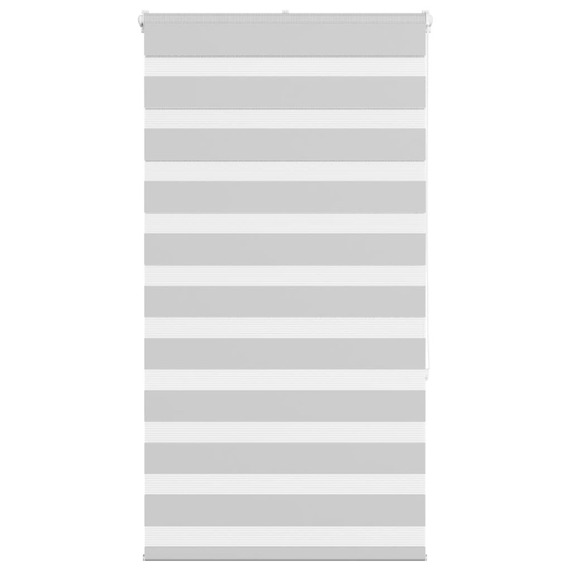 Store zbre gris clair largeur du tissu 75,9 cm polyester